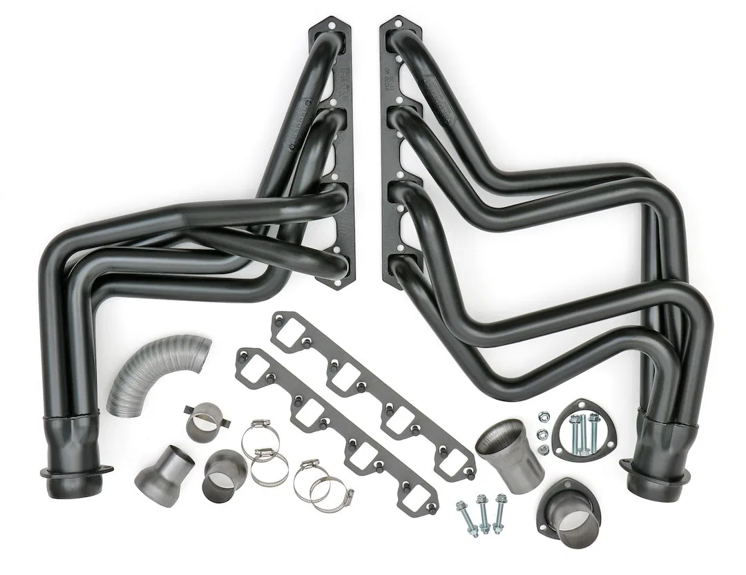 89270 – HEDMAN Exhaust Header, Chassis Exit 1-1/2 Inch Diameter Primary Tubes 3 Inch Diameter Collectors Natural Stee...